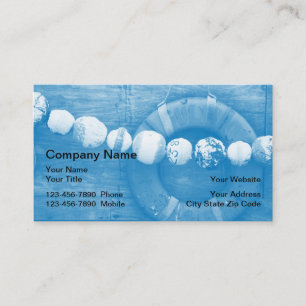 Cartes de visite pour entreprise nautique