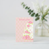 Cartes de visite pour gâteaux (Debout devant)