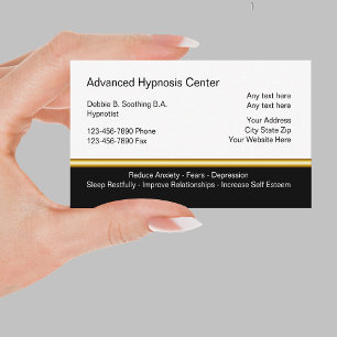 Cartes de visite pour hypnose
