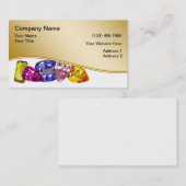 Cartes de visite pour la bijouterie (Devant / Derrière)