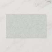 Cartes de visite pour la construction (Dos)