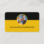 Cartes de visite pour la construction de maisons e (Devant)