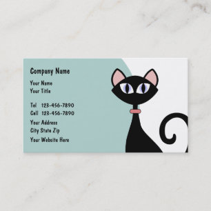 Cartes de visite pour la garde d'animaux