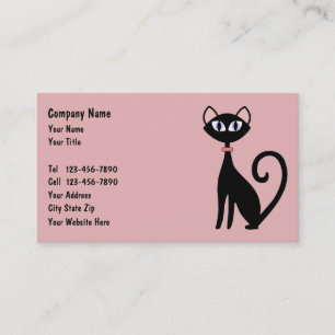 Cartes de visite pour la garde d'animaux