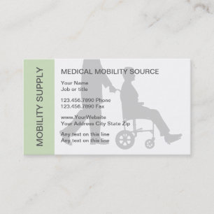 Cartes de visite pour la mobilité médicale