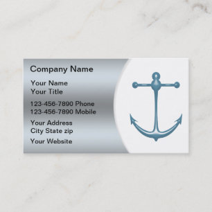 Cartes de visite pour la navigation de plaisance