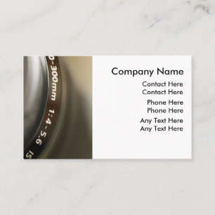 Cartes de visite pour la photographie