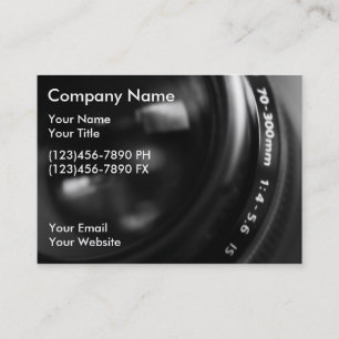 Cartes de visite pour la photographie
