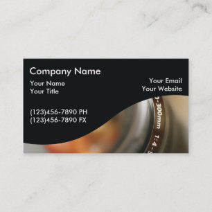 Cartes de visite pour la photographie