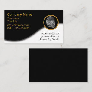 Cartes de visite pour la protection de l'identité