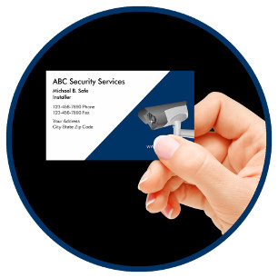 Cartes de visite pour la sécurité vidéo