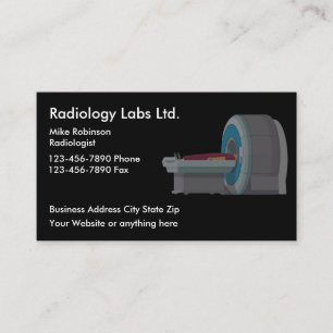 Cartes de visite pour laboratoire d'imagerie de ra