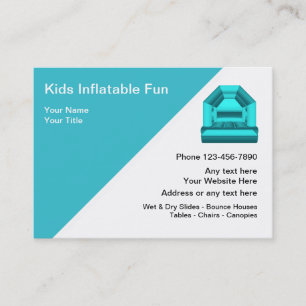 Cartes de visite pour l'animation de fêtes pour en