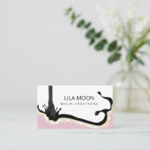 Cartes de visite Pour L'Artiste De La Résine (Debout devant)