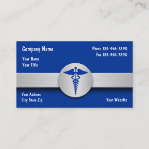 Cartes de visite pour l'assurance médicale