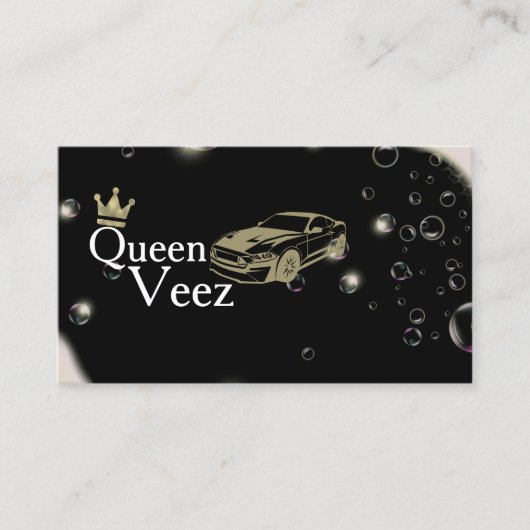 Cartes de visite pour l'automobile (Devant)