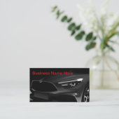 Cartes de visite pour l'automobile de luxe Cool (Debout devant)