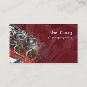 Cartes de visite pour l'automobile et la photograp