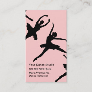 Cartes de visite pour le ballet