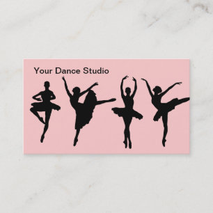 Cartes de visite pour le ballet