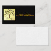 CARTES DE VISITE POUR LE CONSEILLER FINANCIER (Devant / Derrière)