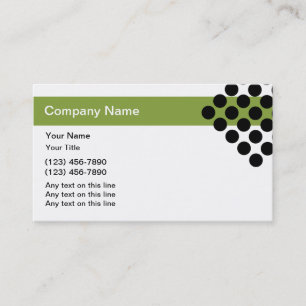 Cartes de visite pour l'entreprise de construction