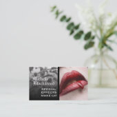 cartes de visite Pour Les Artistes De Maquillage À (Debout devant)