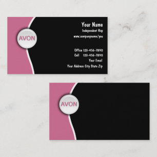 Cartes de visite pour les cosmétiques