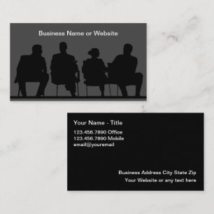 Cartes de visite pour les ressources humaines d'en