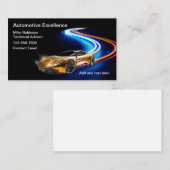 Cartes de visite pour les services automobiles les (Devant / Derrière)
