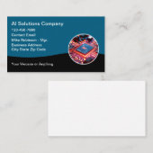 Cartes de visite pour les services d'intelligence  (Devant / Derrière)