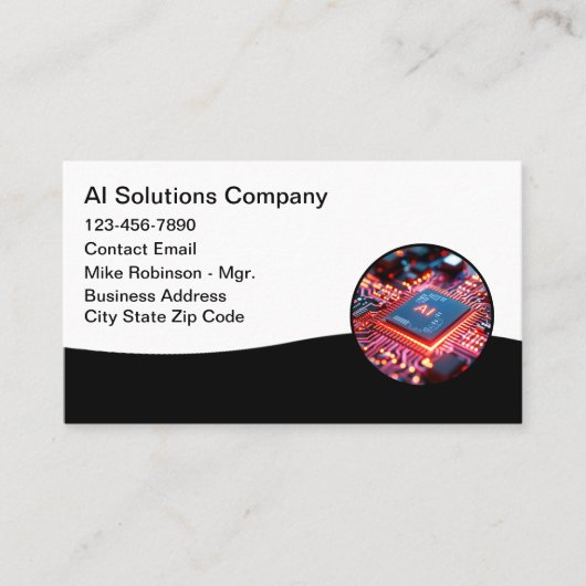 Cartes de visite pour les services d'intelligence  (Devant)