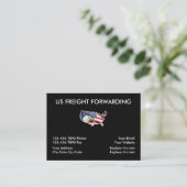Cartes de visite pour l'expédition de fret (Debout devant)