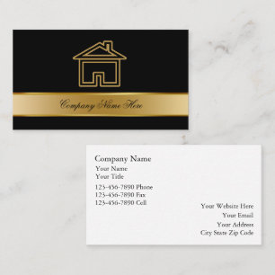 Cartes de visite pour l'immobilier