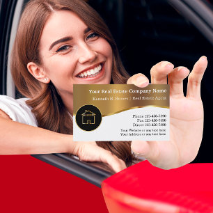 Cartes de visite pour l'immobilier