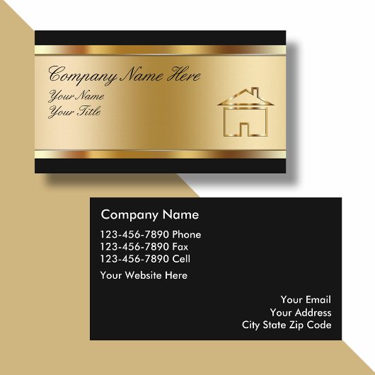 Cartes de visite pour l'immobilier