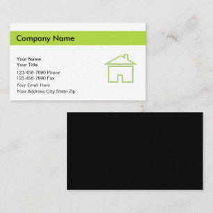 Cartes de visite pour l'immobilier