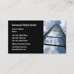 Cartes de visite pour l'immobilier commercial
