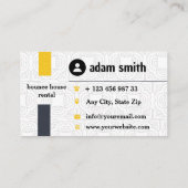 cartes de visite pour location de structures gonfl (Dos)