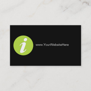 Cartes de visite pour marketing de site Web