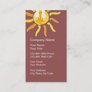 Cartes de visite pour massage