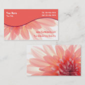 Cartes de visite pour massage (Devant / Derrière)