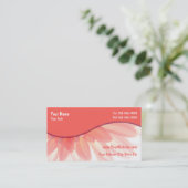 Cartes de visite pour massage (Debout devant)