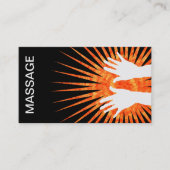 Cartes de visite pour massage (Devant)