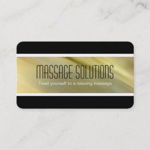 Cartes de visite pour massage