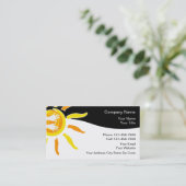 Cartes de visite pour massage (Debout devant)