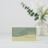 Cartes de visite pour massage (Debout devant)