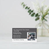 Cartes de visite pour mécanicien de services de ré (Debout devant)