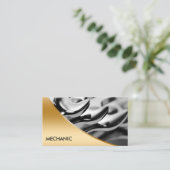 Cartes de visite pour mécaniciens (Debout devant)