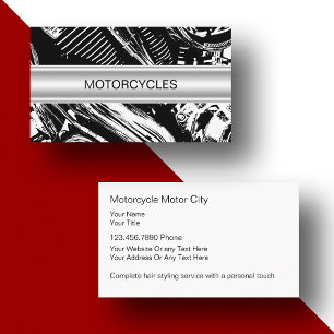 Cartes de visite pour motos